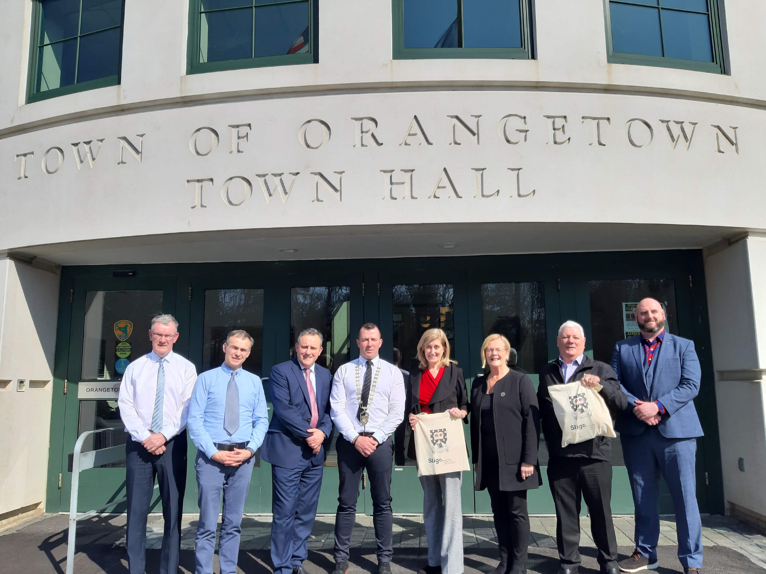 Meeting at Orangetown Town Hall 